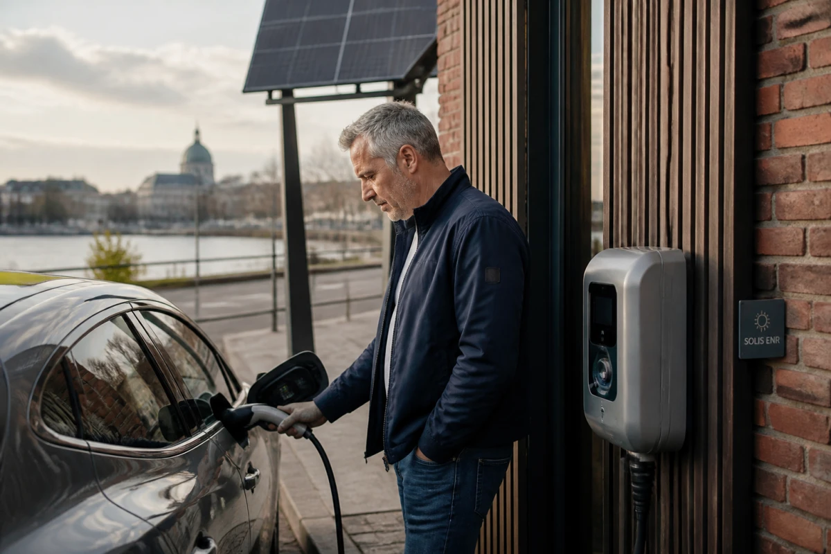 Borne de recharge électrique Rezé