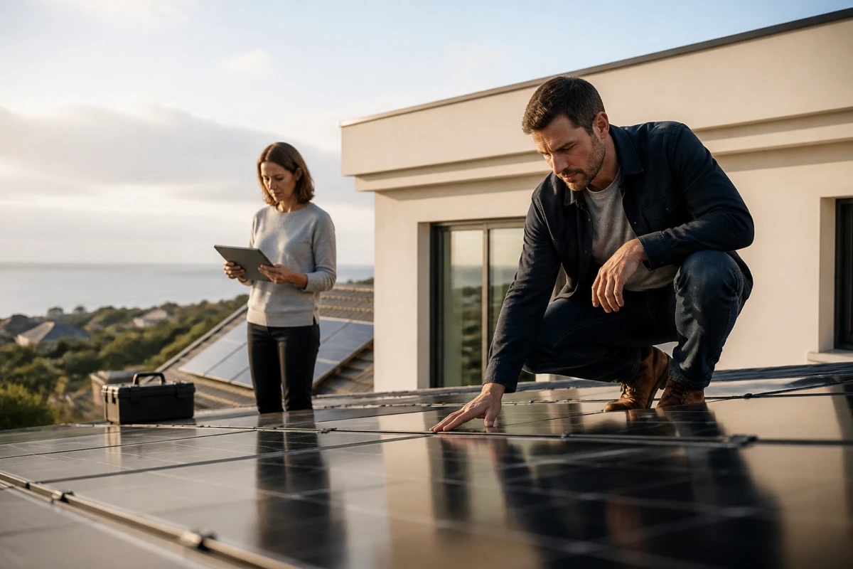 Installation panneau solaire Pornic