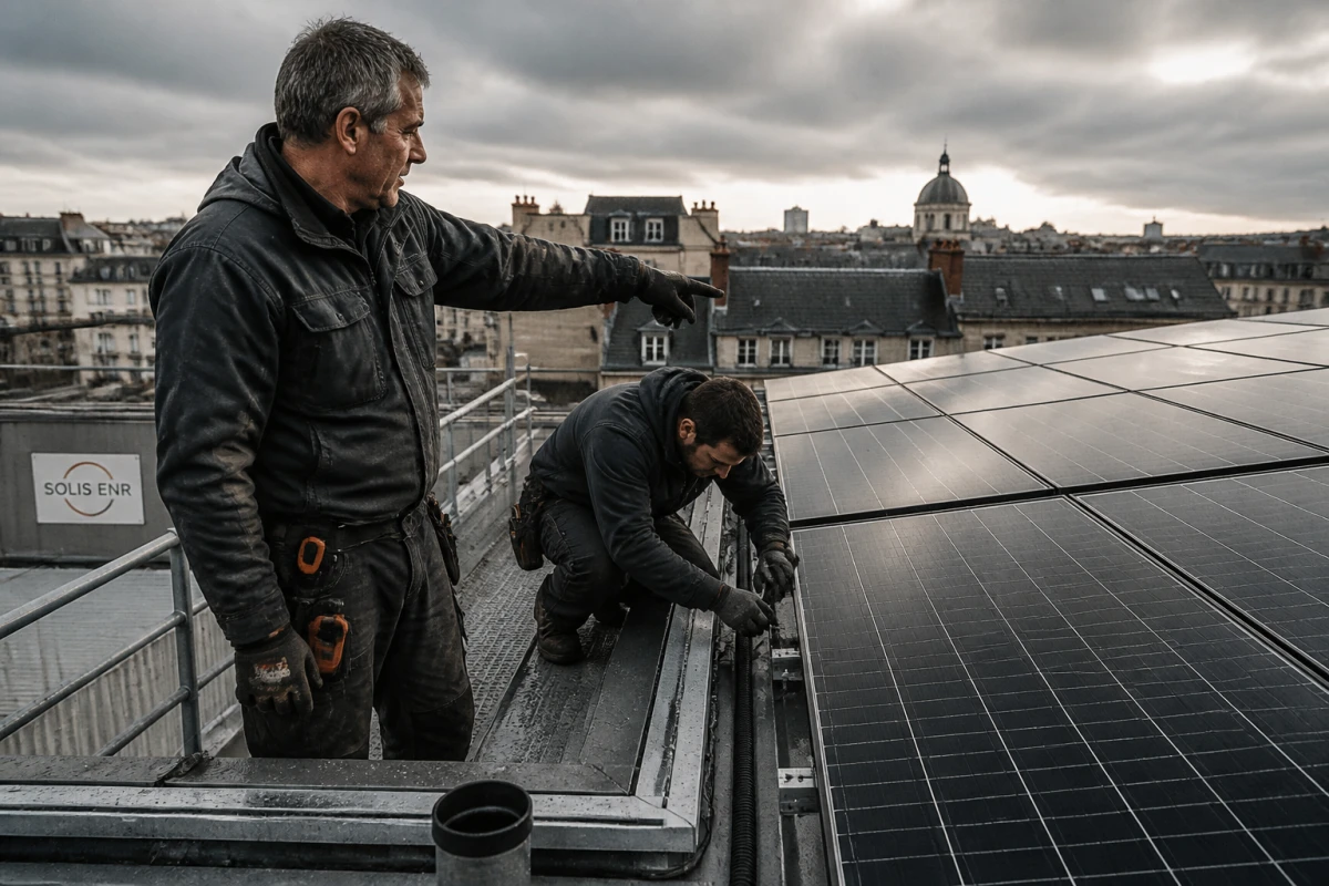 Installation panneaux photovoltaïques Clisson