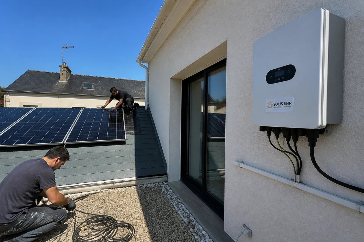 Installation solaire autoconsommation Pornic