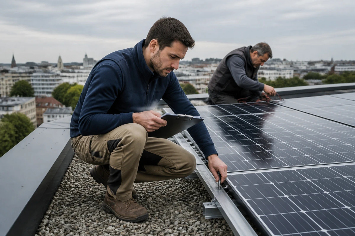 Maintenance panneau photovoltaïque Loire-Atlantique