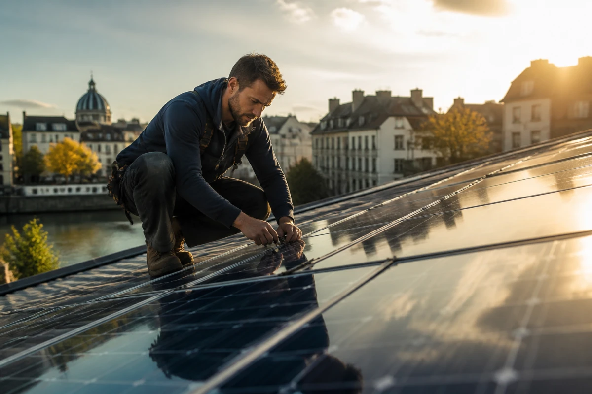 Optimisation production panneaux photovoltaïques maison Saint-Nazaire