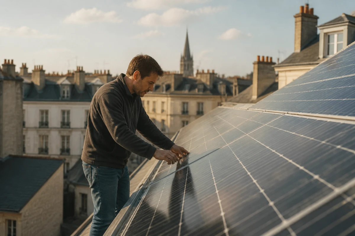 Pose panneaux photovoltaïques Ancenis-Saint-Géréon